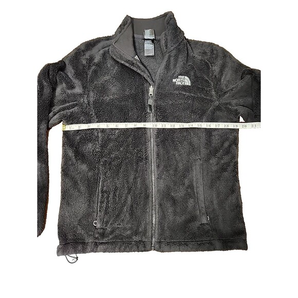 The North Face Jacket Womens M Black Osito Full Zip Fuzzy Soft Fleece Half Dome - Picture 5 of 10
